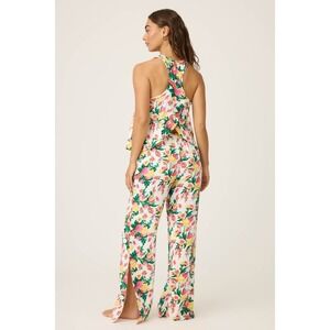 PJ Salvage Tropical Cotton Sleeveless Floral Colorful Pajama Set Womens Size XL
